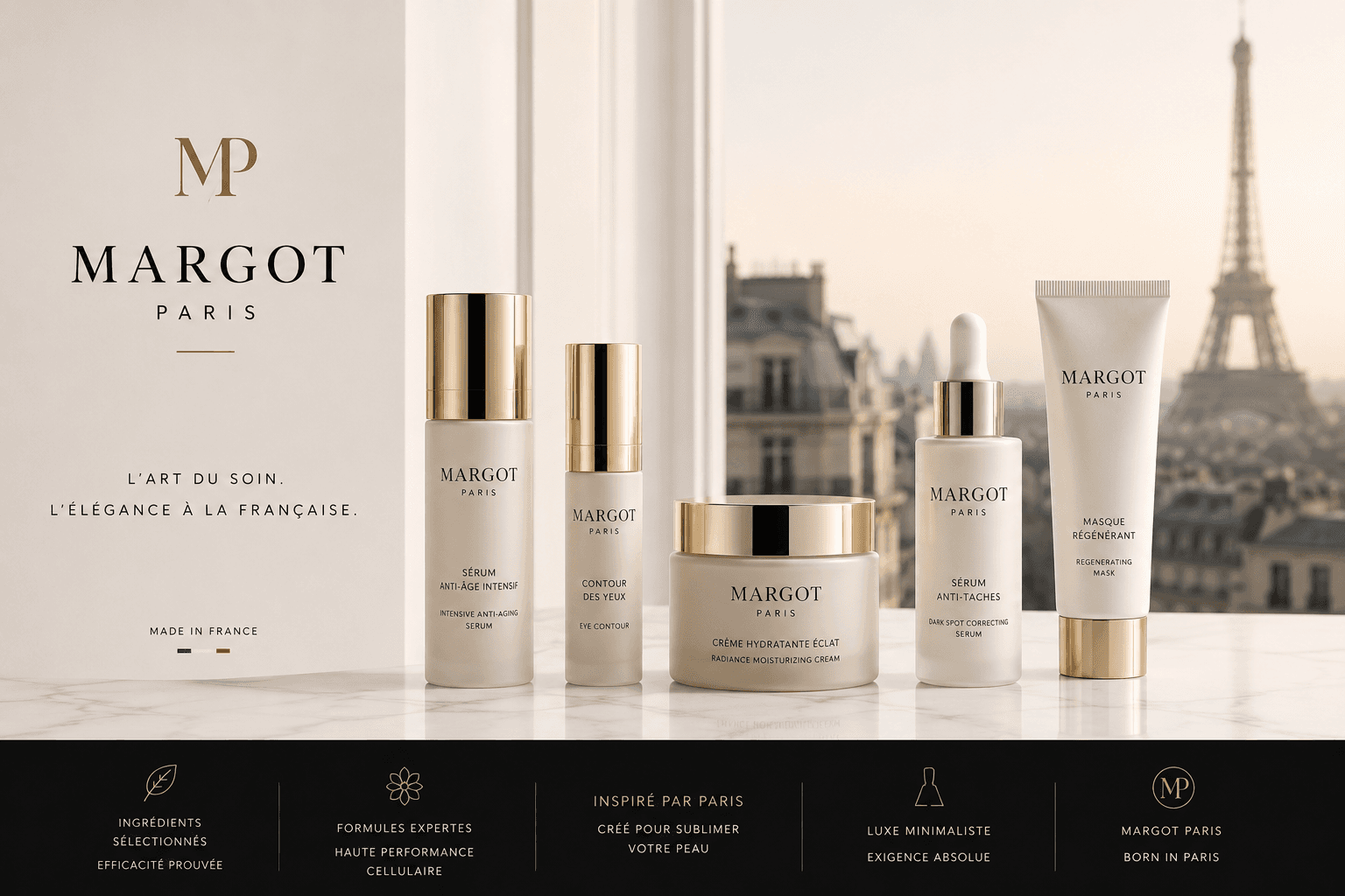 Univers visuel Margot Paris