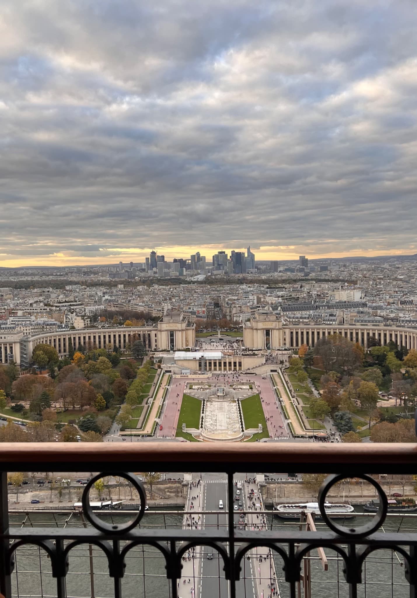 Paris vu depuis la Tour Eiffel